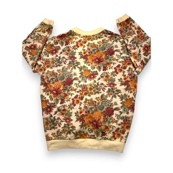 Vintage Italian Angora Wool Floral Cardigan Size Medium/Large - Picture 9 of 9